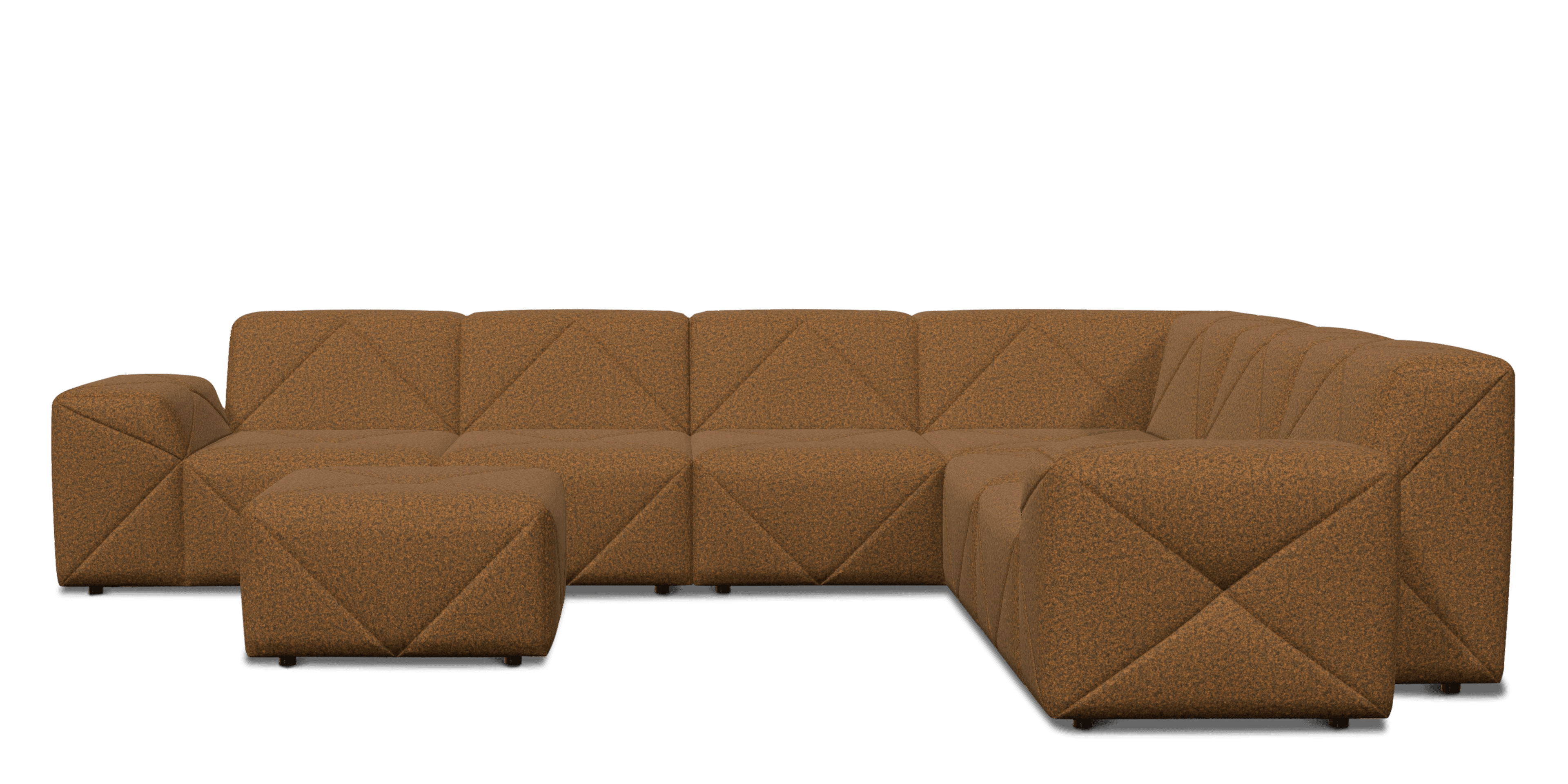 BFF Sofa corner module Divina Melange brown