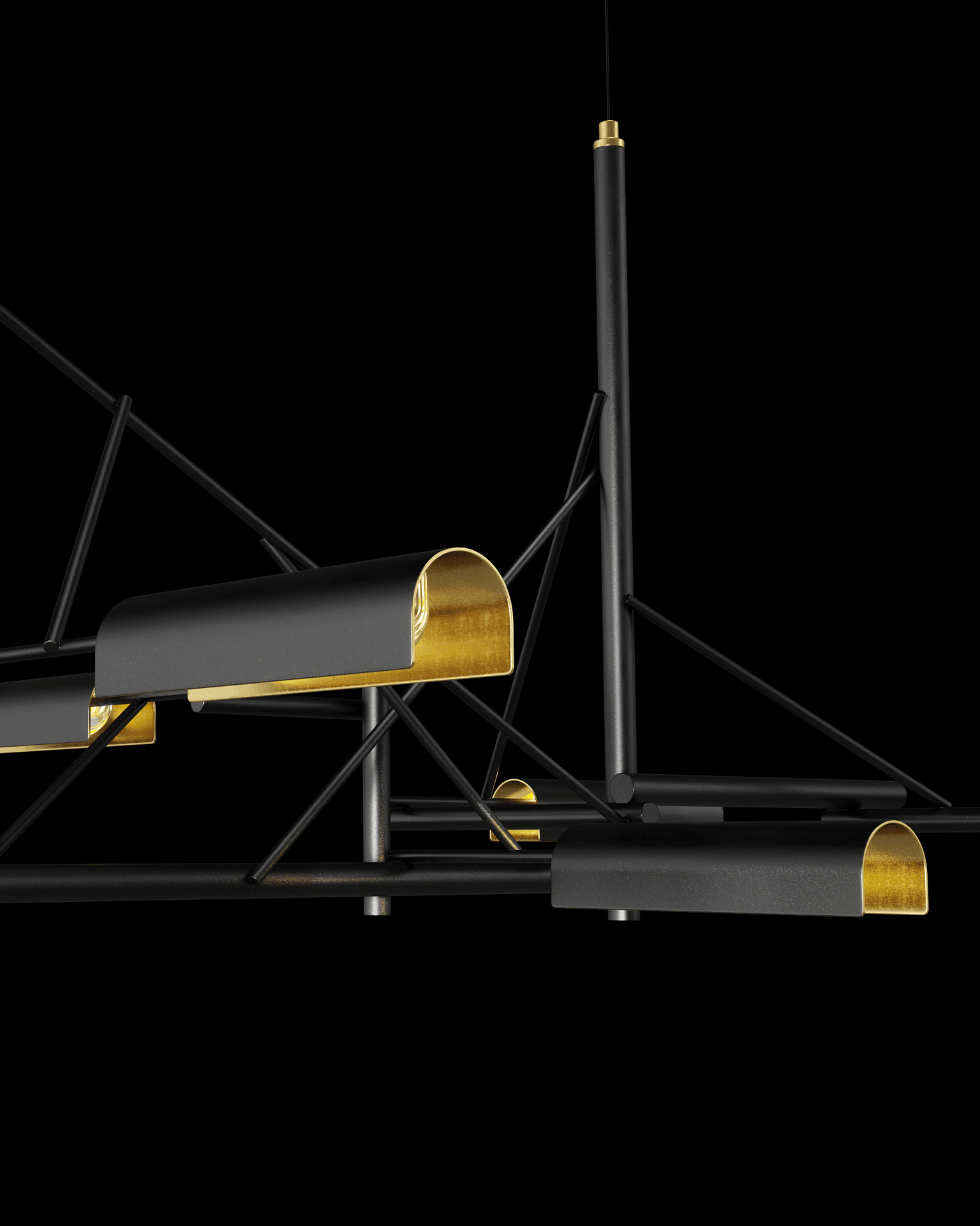 Tinkering suspension light detail