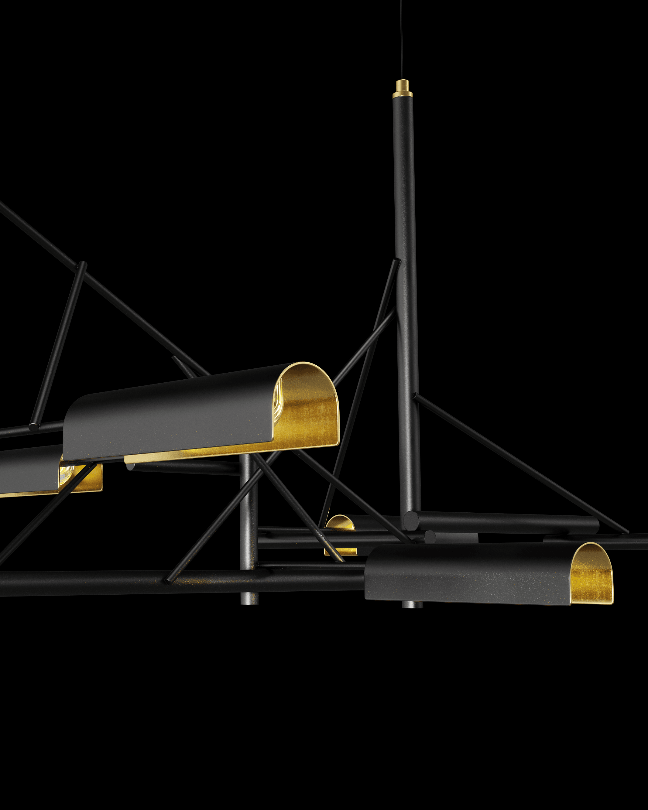 Tinkering suspension light detail