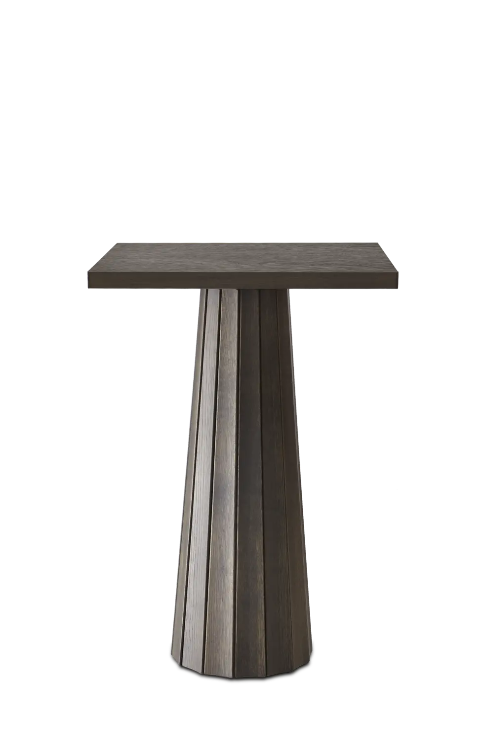 Container Table New Antiques high square top with Bodhi cover wenge