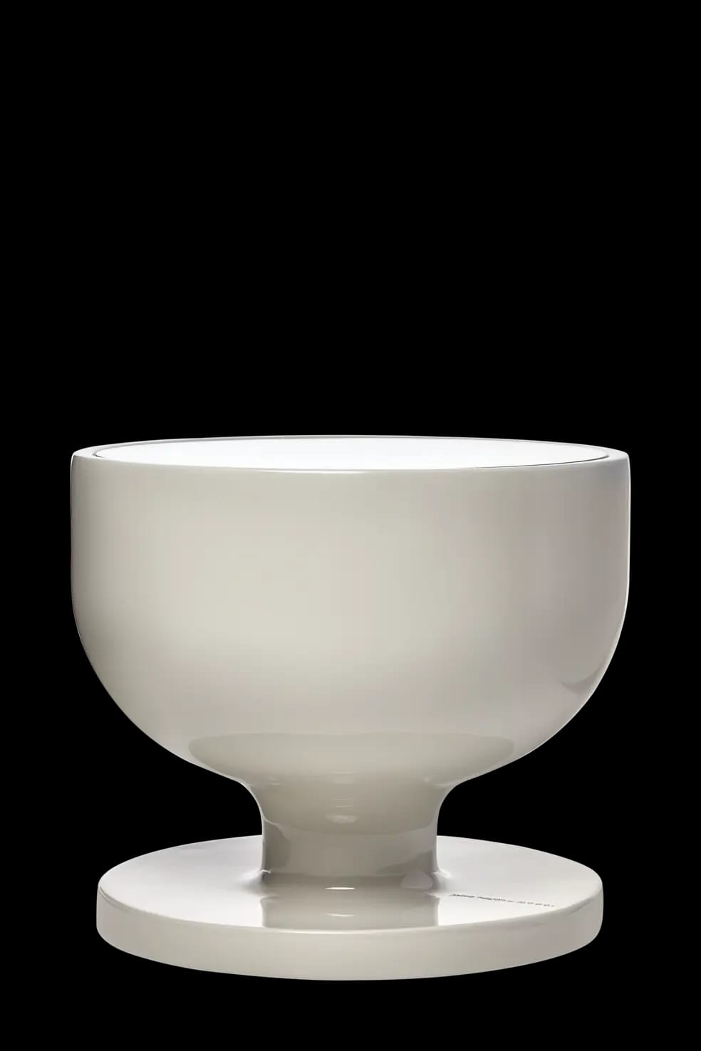 Elements 007 side table grey front view