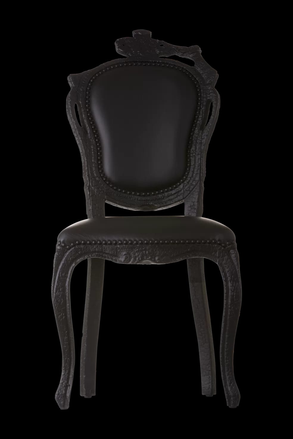 Smoke Dining Chair front side