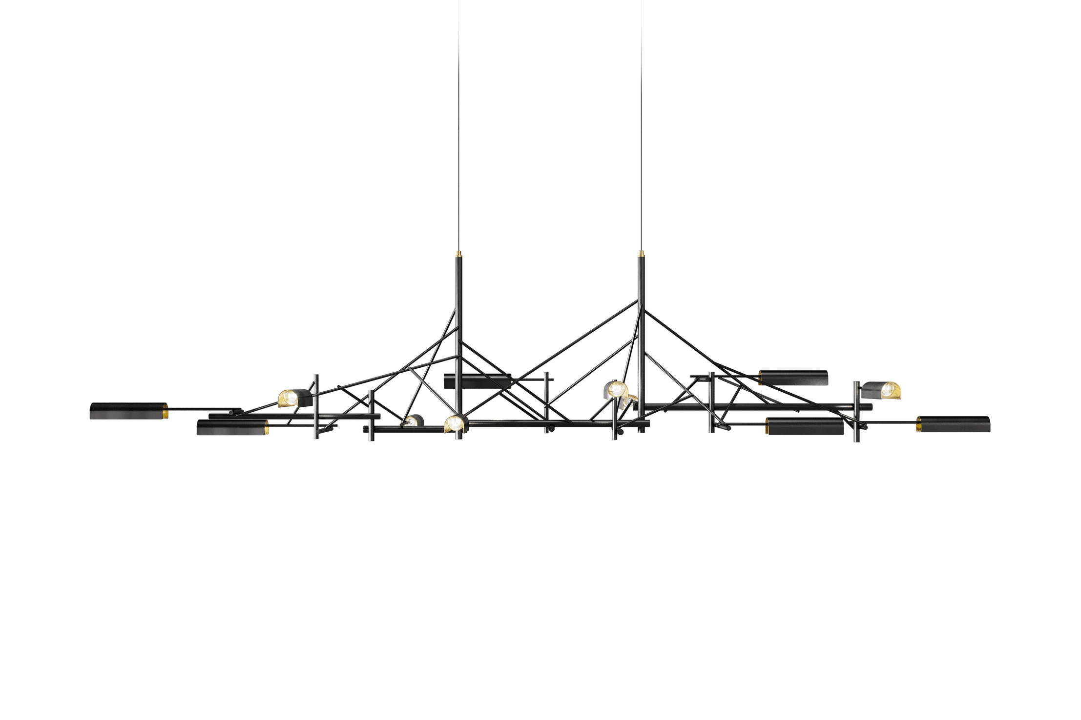 Tinkering suspension light large front view off