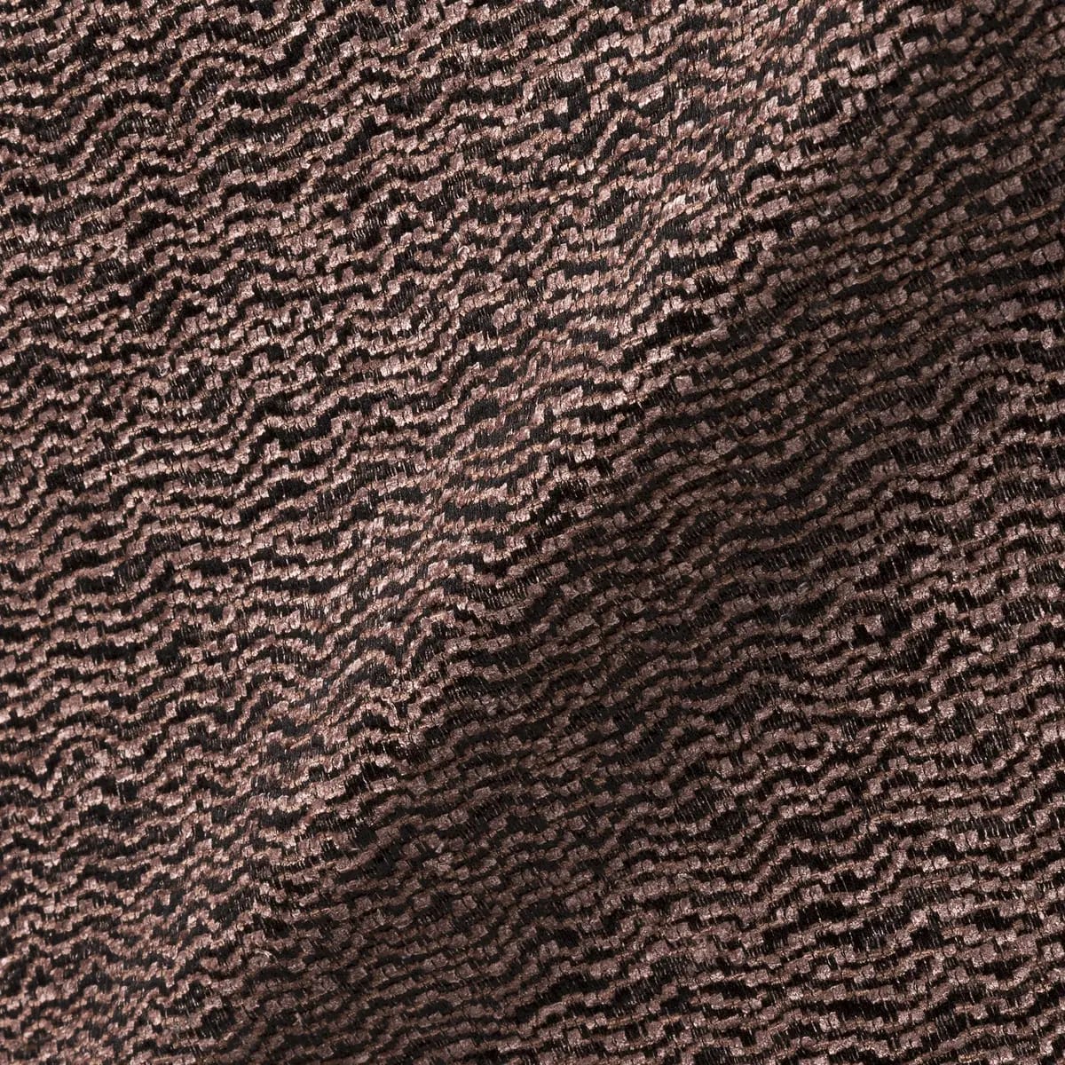 Fabric sample Calligraphy Bird Jacquard Powder brown