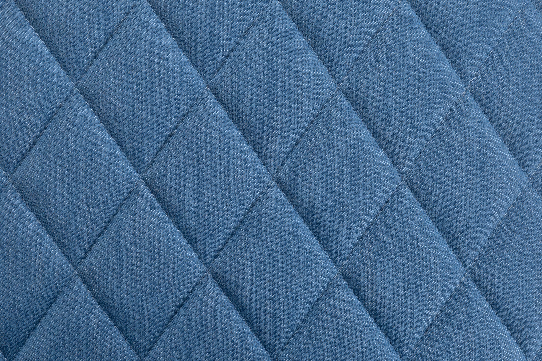 Fabric sample Light Wash Denim blue