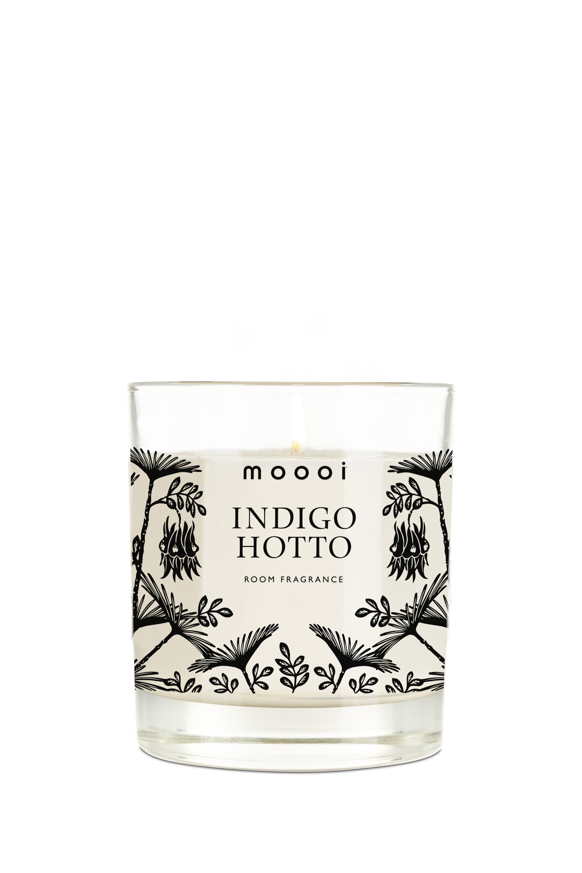 Scented Candle Indigo Hotto front view