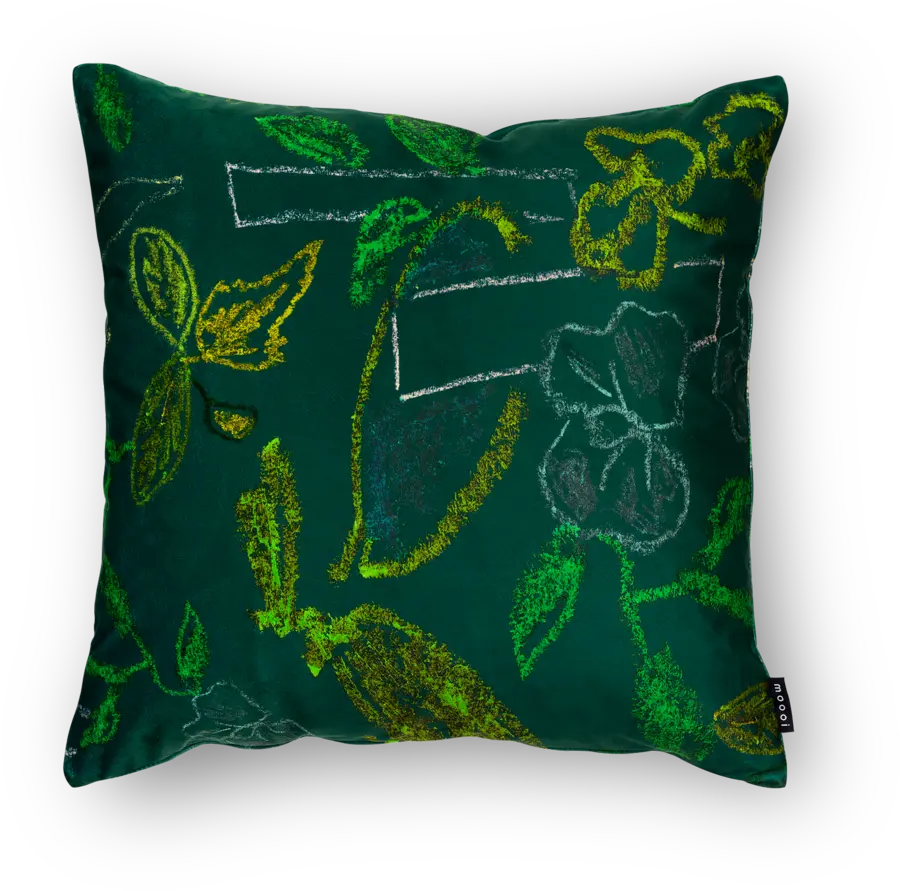 Pillow Sprouts Leaf square 